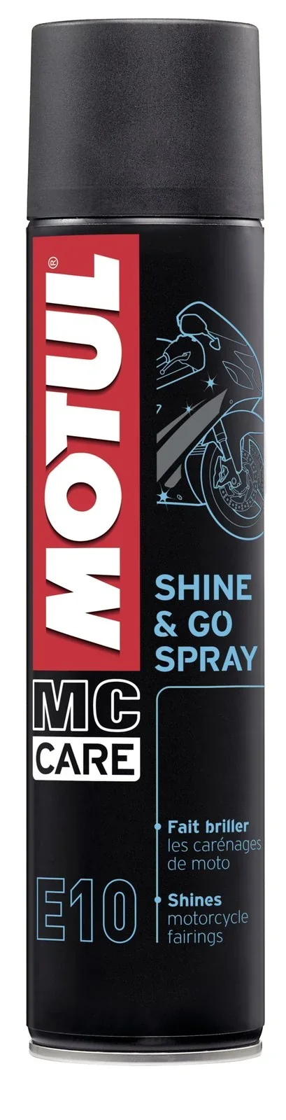 Dung dịch làm bóng Motul E10 Shine & Go 400 ml