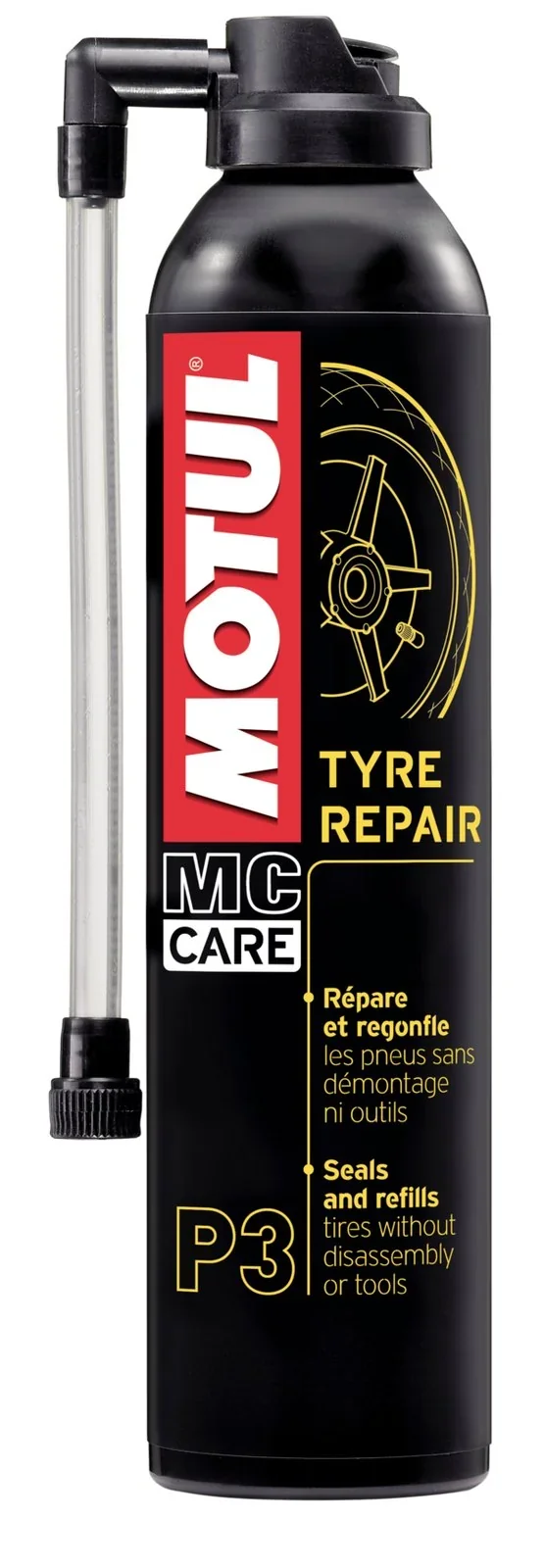 Bình vá lốp khẩn cấp Motul P3 Tyre Repair 300 ml